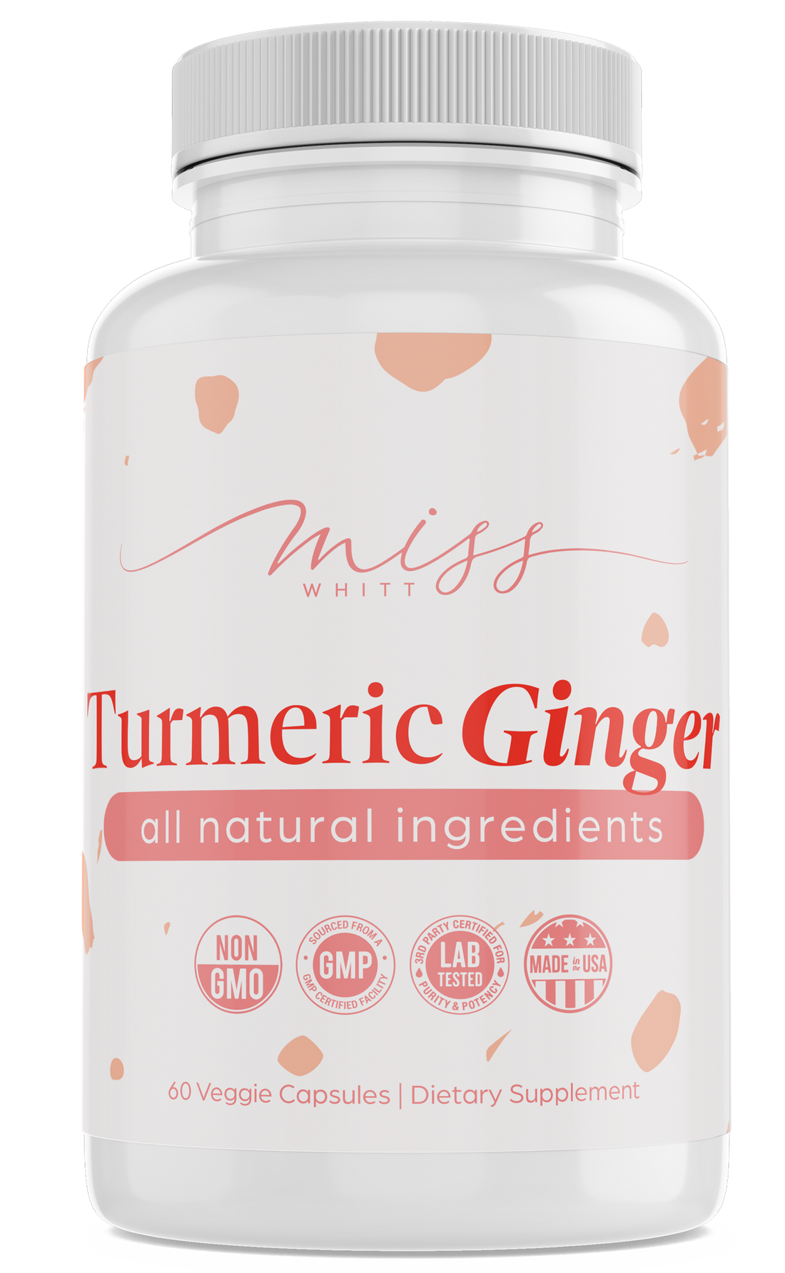 Miss Whitt Turmeric Ginger Supplement Misswhitt