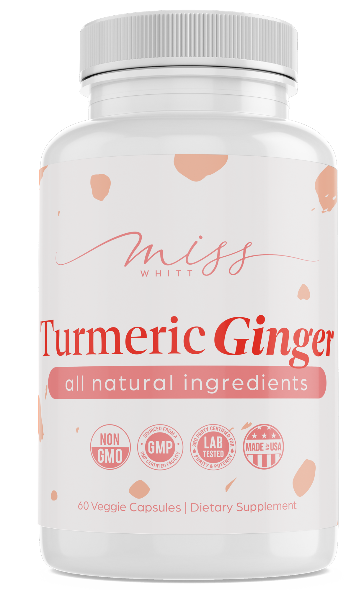 Miss Whitt Turmeric Ginger Supplement